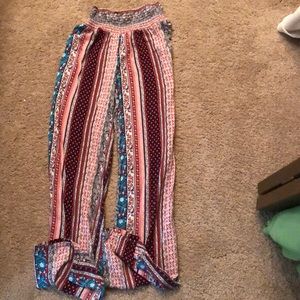 Boho Wide leg pant